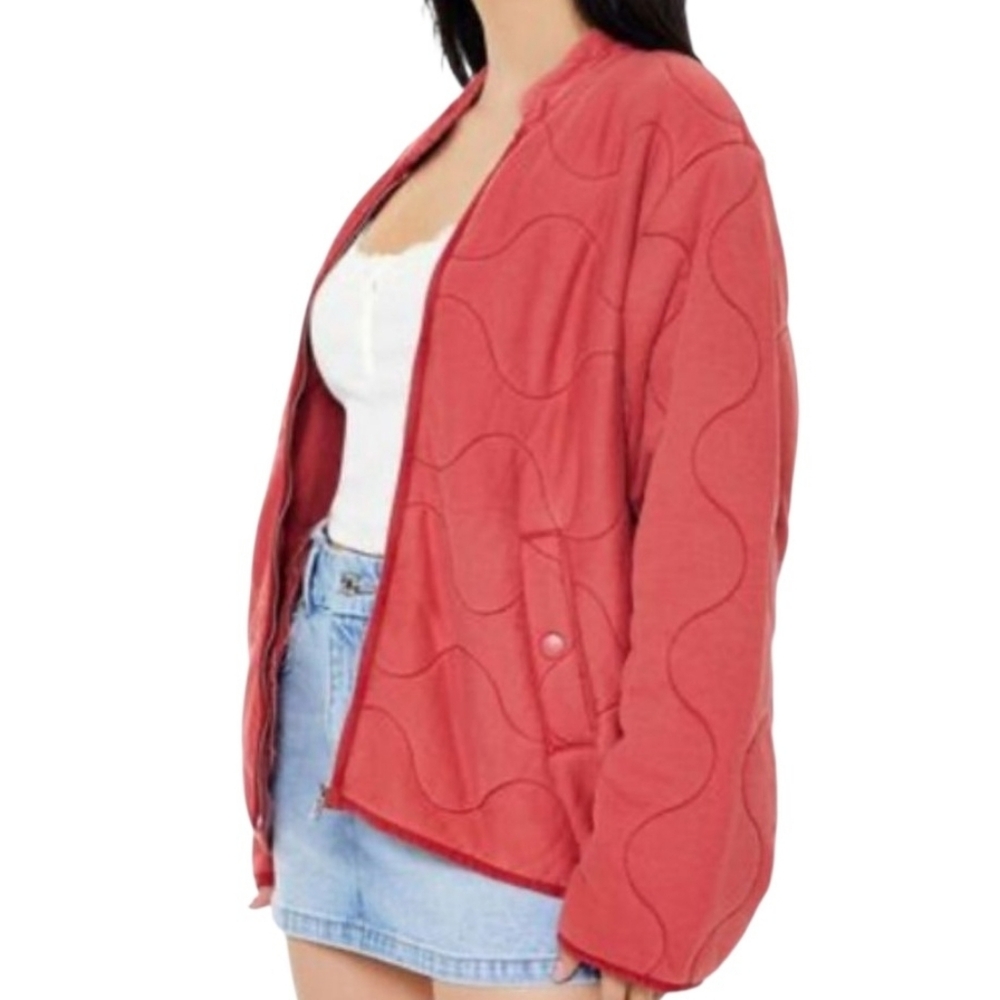 Forever 21 Quilted Dolman Jacket